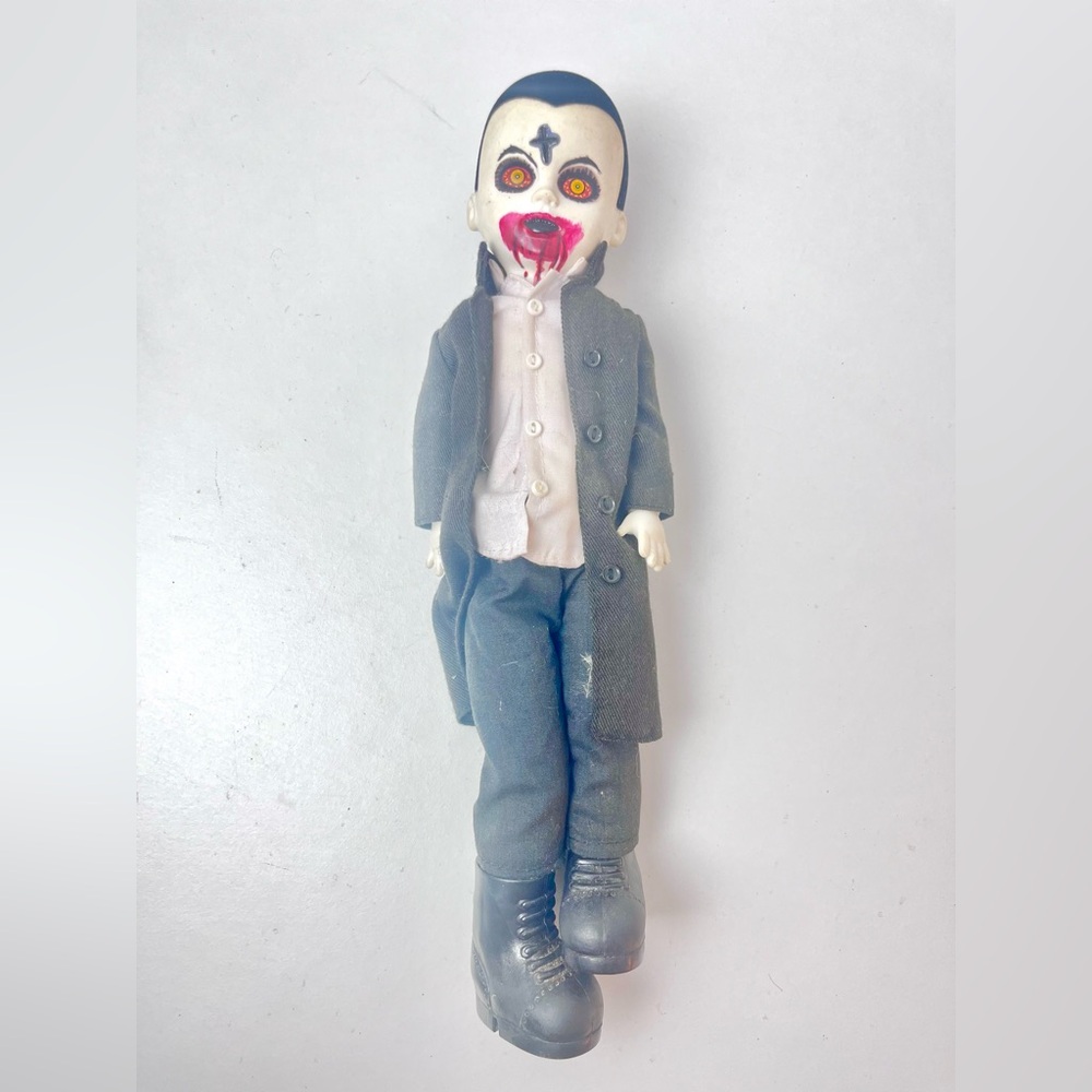 Vintage Living Dead Dolls Mezco “Damien blood” Collectible Doll with Full Outfit